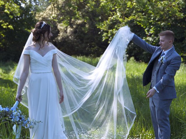 Charlie and Xanthe's Wedding in Woodbridge, Suffolk 9