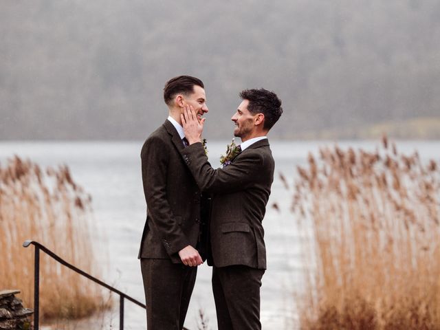 Daniel and Mark's Wedding in Grasmere, Cumbria 39