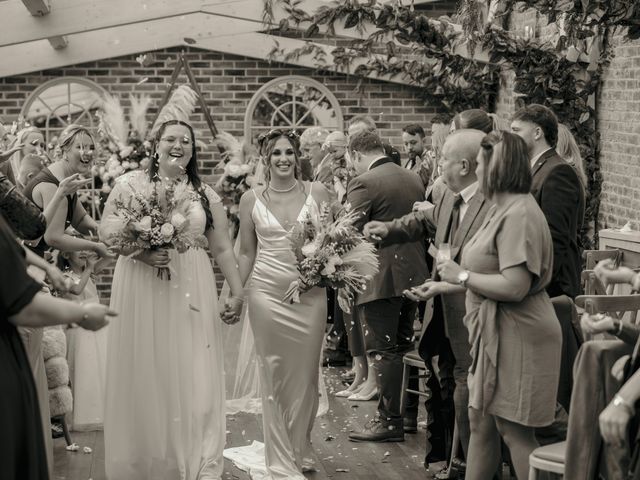 Alisia and Kirsty&apos;s Wedding in Consall, Staffordshire 5