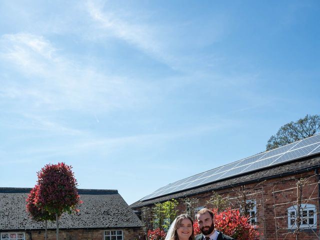 Ethan and Eleanor's Wedding in Castle Donington, Leicestershire 3