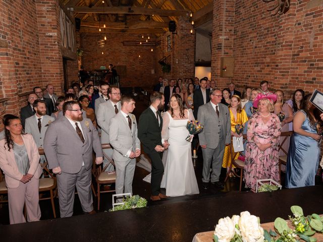 Ethan and Eleanor's Wedding in Castle Donington, Leicestershire 8