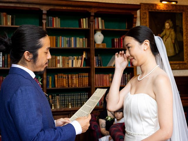 Lin and Kyle's Wedding in Thornbury, Gloucestershire 11