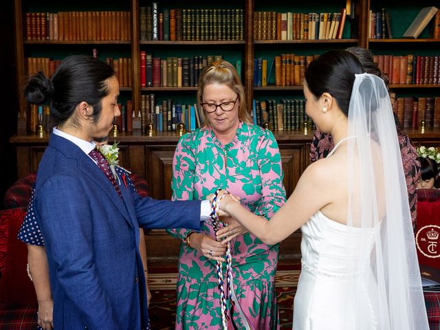 Lin and Kyle's Wedding in Thornbury, Gloucestershire 12