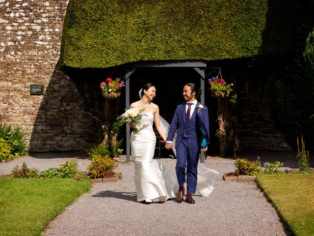 Lin and Kyle's Wedding in Thornbury, Gloucestershire 13