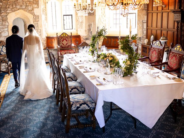 Lin and Kyle's Wedding in Thornbury, Gloucestershire 14