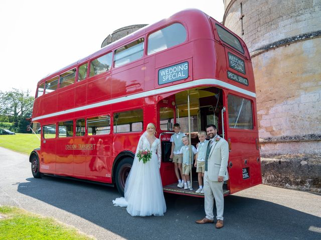 Josh  and Rhiannon &apos;s Wedding in Rockingham, Leicestershire 35