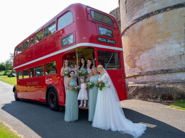 Josh  and Rhiannon &apos;s Wedding in Rockingham, Leicestershire 37