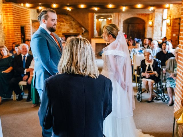 Patrick and Katie's Wedding in Lympne, Kent 15