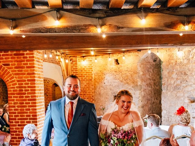 Patrick and Katie's Wedding in Lympne, Kent 16