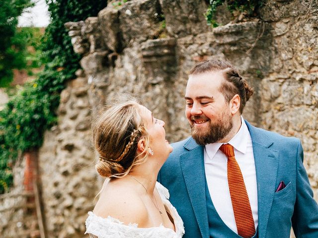 Patrick and Katie's Wedding in Lympne, Kent 35