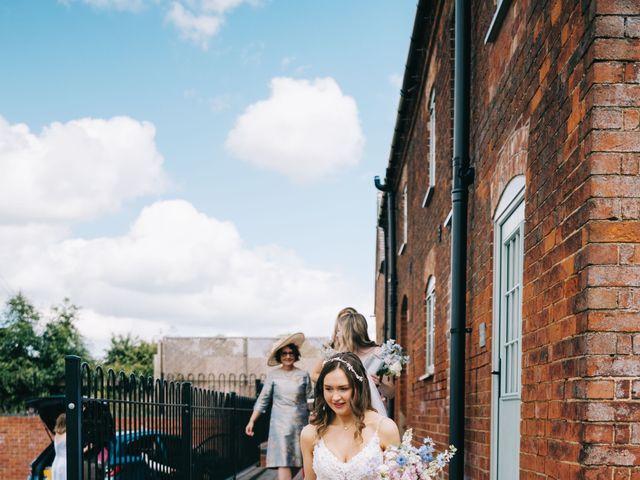 Michael and Lucy's Wedding in Tamworth, Staffordshire 18