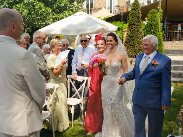 Graham and Maria's Wedding in Richmond Upon Thames, South West London 7