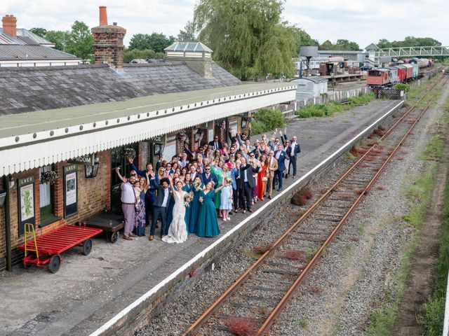 Simon and Chloe&apos;s Wedding in Aylesbury, Buckinghamshire 48