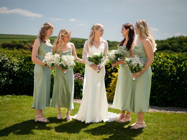 Brad and Kirra&apos;s Wedding in Padstow, Cornwall 38