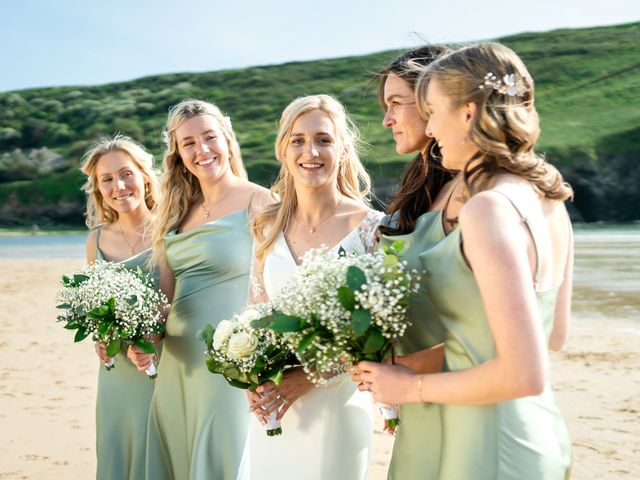 Brad and Kirra&apos;s Wedding in Padstow, Cornwall 65