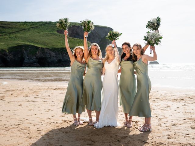Brad and Kirra&apos;s Wedding in Padstow, Cornwall 67