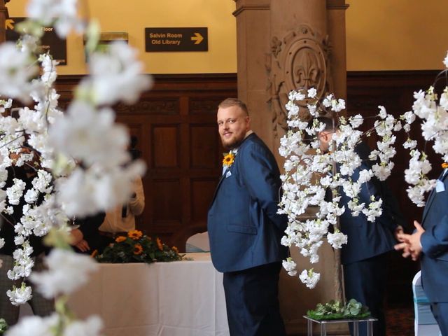 Adam and Holly&apos;s Wedding in Keele, Staffordshire 26