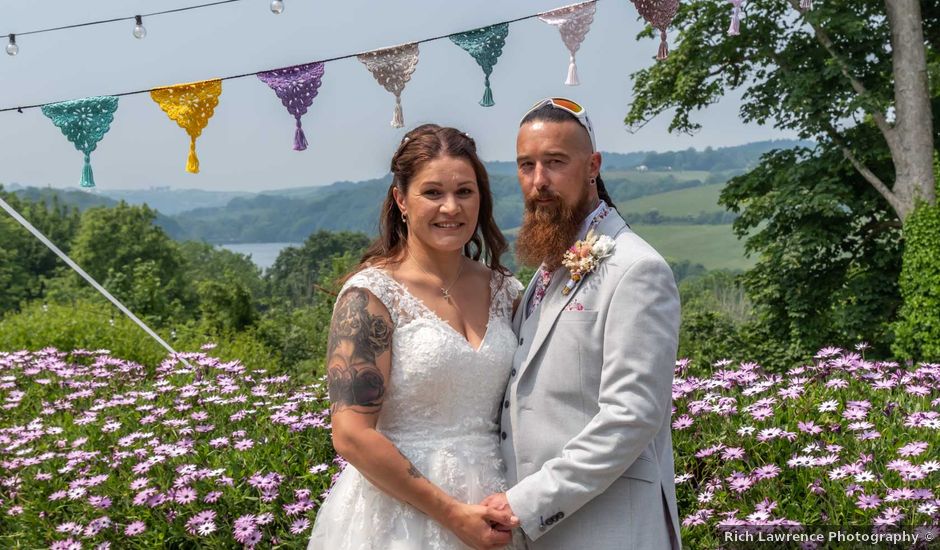 Dan and Carla's Wedding in Newquay, Cornwall
