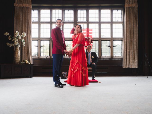 Francois Xavoir and Cindy&apos;s Wedding in Hertford, Hertfordshire 116