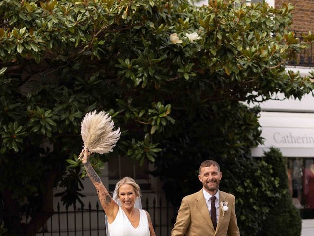 Terry and Ellie's Wedding in Chelsea, South West London 34