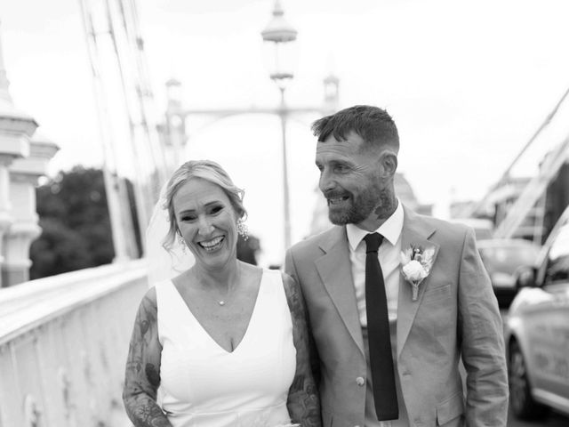 Terry and Ellie's Wedding in Chelsea, South West London 43