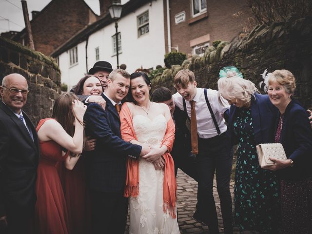 Gareth and Claire's Wedding in Leek, Staffordshire 8
