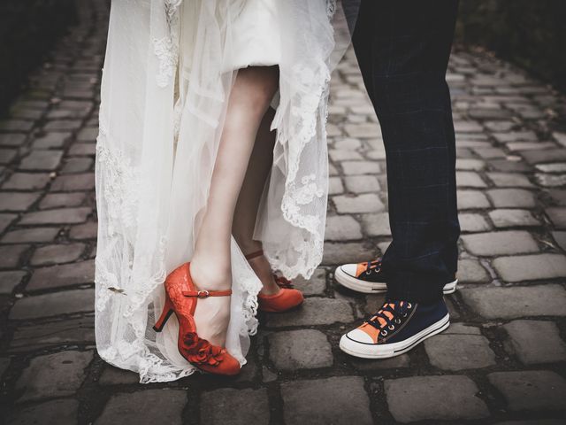 Gareth and Claire's Wedding in Leek, Staffordshire 10