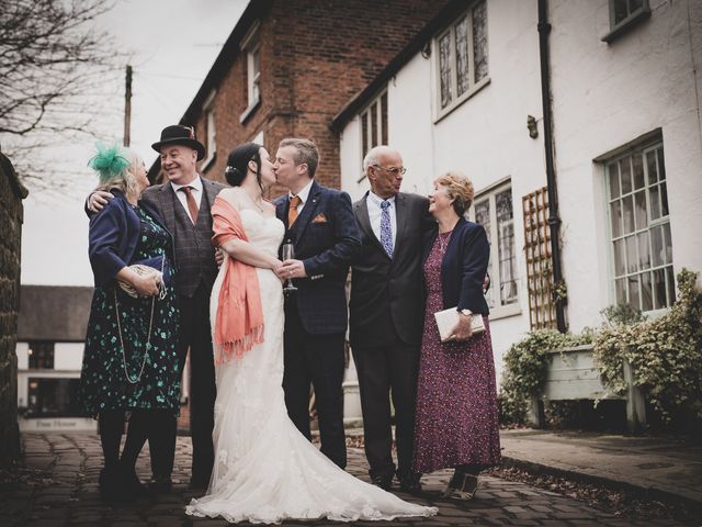 Gareth and Claire's Wedding in Leek, Staffordshire 11