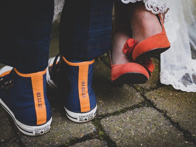 Gareth and Claire's Wedding in Leek, Staffordshire 26