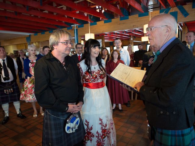 Gordon and Fiona's Wedding in Lymm, Highlands 3