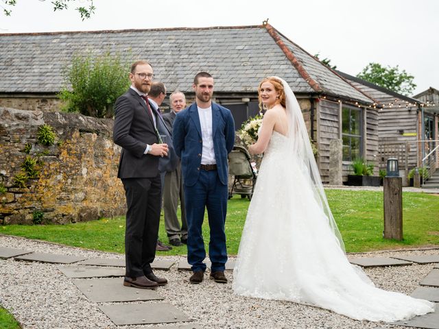 Tom and Elsie&apos;s Wedding in Liskeard, Cornwall 61