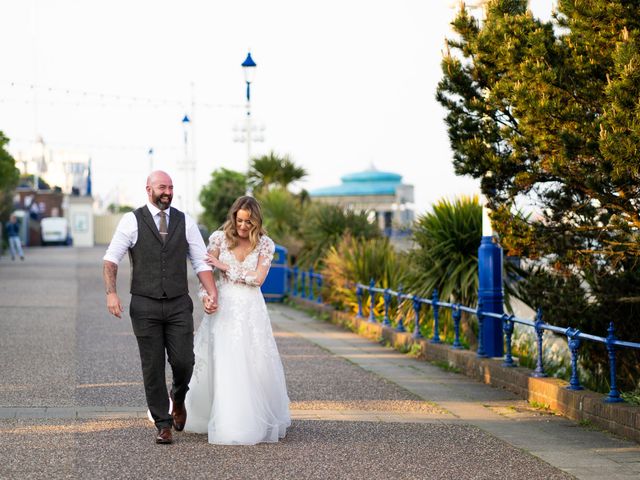 Chrissy and Kris's Wedding in Eastbourne, East Sussex 5