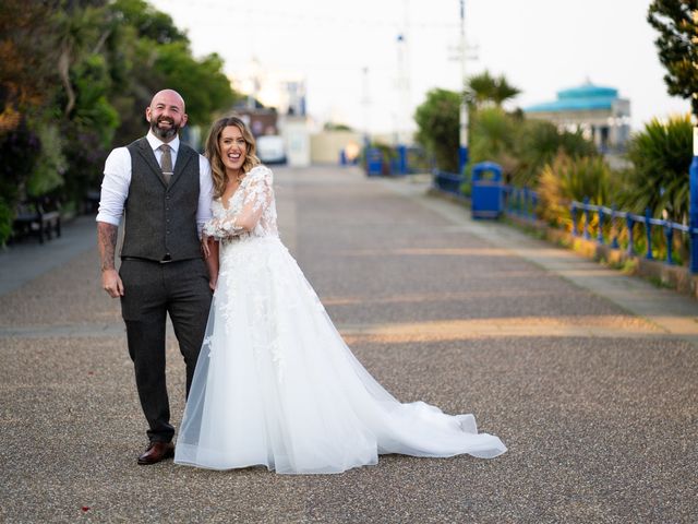 Chrissy and Kris's Wedding in Eastbourne, East Sussex 6