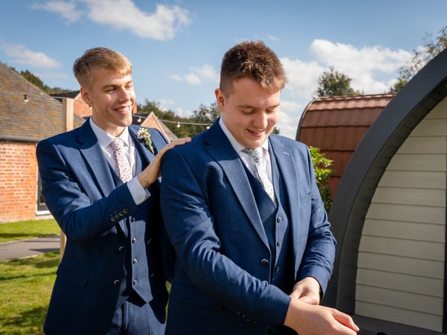 Sarah and Noah's Wedding in Hanbury, Worcestershire 8