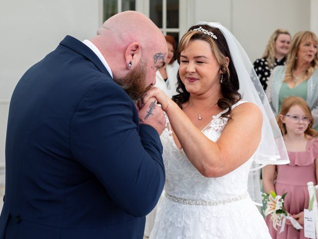 Rebecca and Chris's Wedding in Mold, Flintshire 6