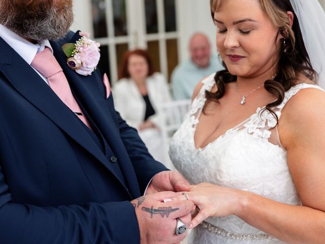 Rebecca and Chris's Wedding in Mold, Flintshire 7