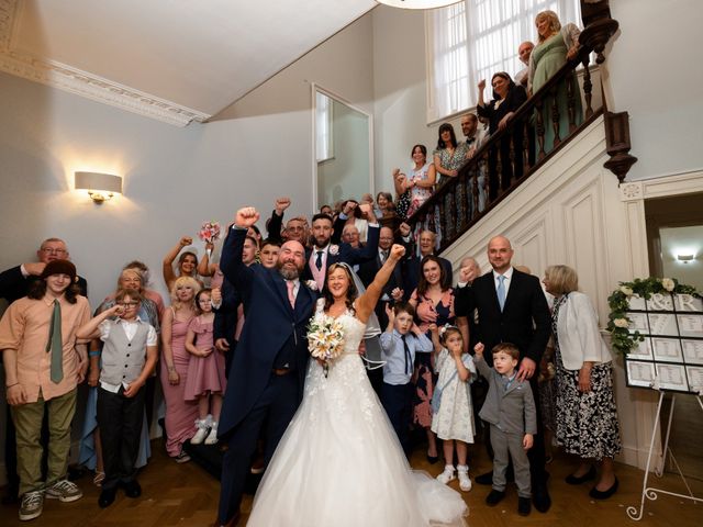 Rebecca and Chris's Wedding in Mold, Flintshire 34