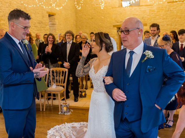 Luke and Terri's Wedding in Tetbury, Gloucestershire 11