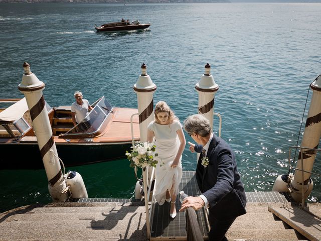 Ross and Alex's Wedding in Lake Como, Lake Como 35