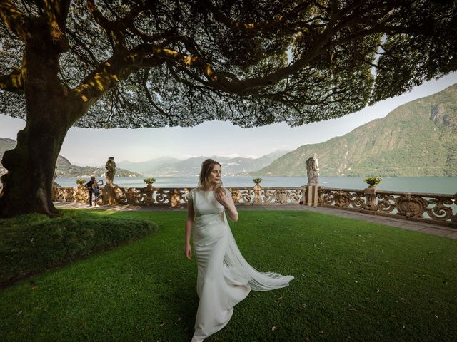 Ross and Alex's Wedding in Lake Como, Lake Como 56