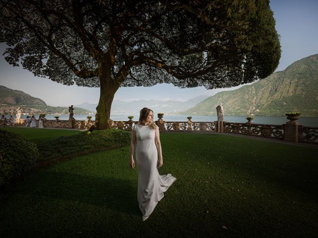 Ross and Alex's Wedding in Lake Como, Lake Como 58