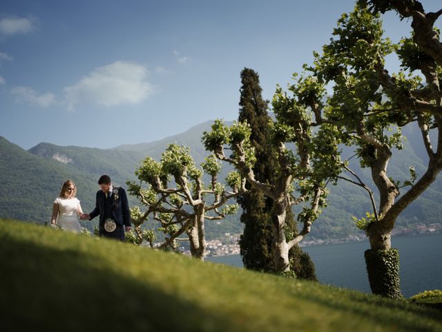 Ross and Alex's Wedding in Lake Como, Lake Como 80