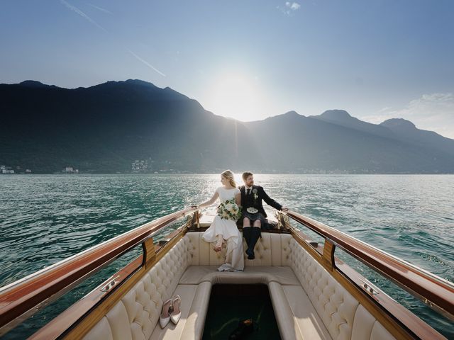 Ross and Alex's Wedding in Lake Como, Lake Como 82