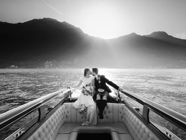 Ross and Alex's Wedding in Lake Como, Lake Como 84