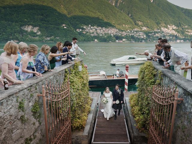 Ross and Alex's Wedding in Lake Como, Lake Como 94