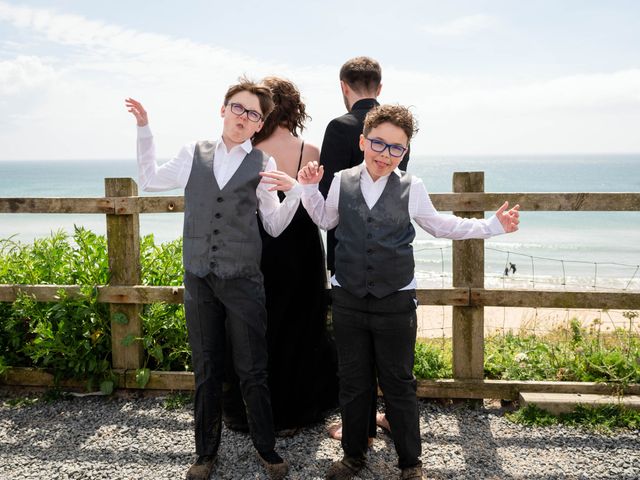 Dave and Rebecca&apos;s Wedding in Penzance, Cornwall 54