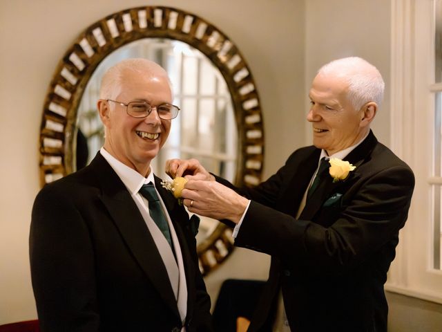 Adrian and Cathy's Wedding in Christchurch, Dorset 8