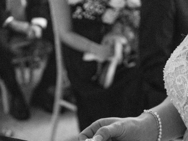 Adrian and Cathy's Wedding in Christchurch, Dorset 16