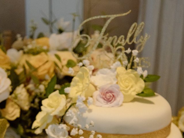 Adrian and Cathy's Wedding in Christchurch, Dorset 25