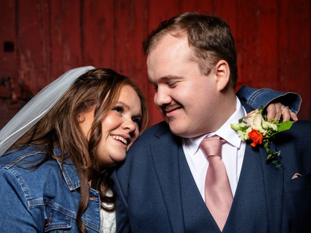 Abbie and George's Wedding in Mold, Flintshire 9